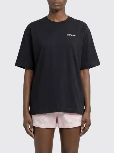 Off-white T-shirt Woman  In Black