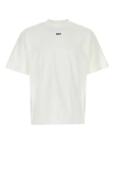 Off-white T-shirt-xl Nd Off White Male In Neutral