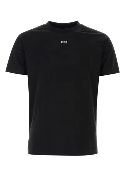 Off-white T-shirt-xl Nd Off White Male In Black