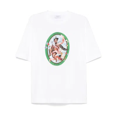 Off-white Off White Men Fresco Oval T-shirt