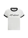 Off-white Script T-shirt In White