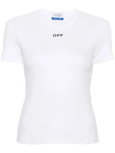 Off-white T-shirts And Polos