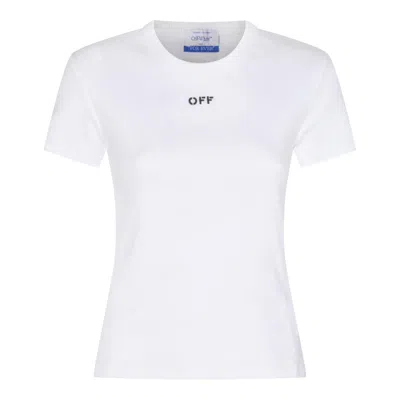 Off-white T-shirts And Polos