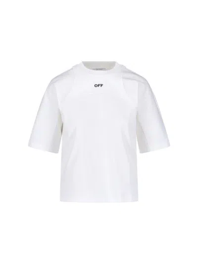 Off-white T-shirts And Polos