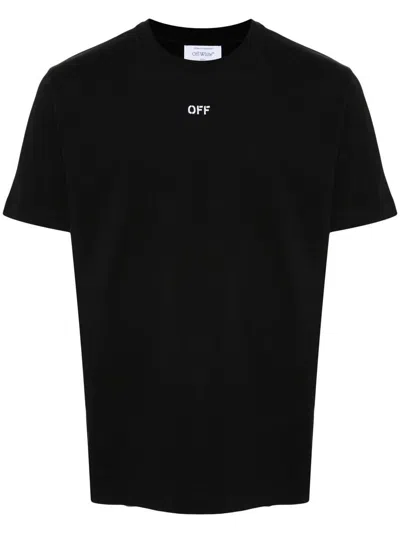 Off-white T-shirts And Polos In Black
