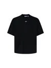 Off-white Logo-print Spray T-shirt In Black