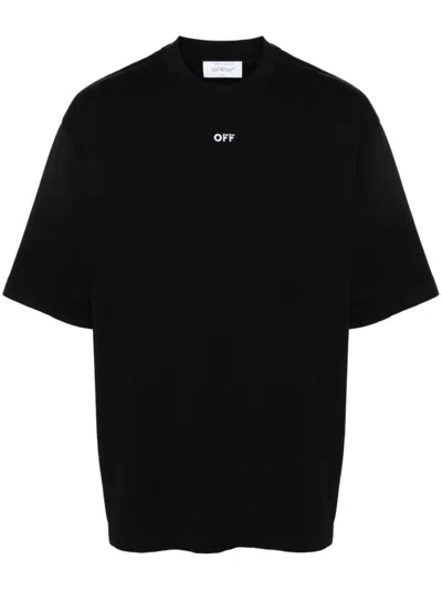 Off-white Off White T-shirts And Polos Black