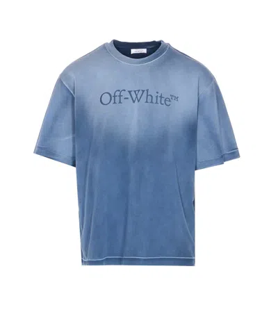 Off-white Laundry Skate T-shirt In Blue