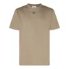 OFF-WHITE OFF-WHITE T-SHIRTS AND POLOS BROWN