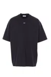 Off-white Short-sleeves T-shirt In Gold