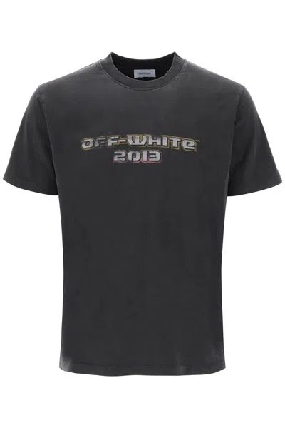 Off-white Off White T-shirts And Polos In Blackmulti