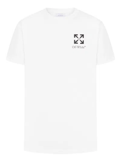 Off-white Off White T Shirts And Polos White
