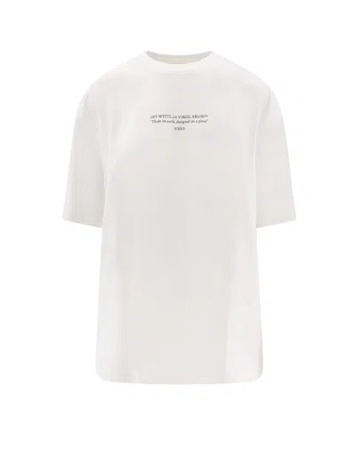 Off-white Off White T-shirts And Polos White