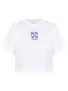 Off-white Logo T-shirt In White-tr