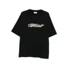 Off-white Arrow Skate Short Sleeve T-shirt In Black