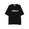 Off-white Arrow Skate Short Sleeve T-shirt In Black