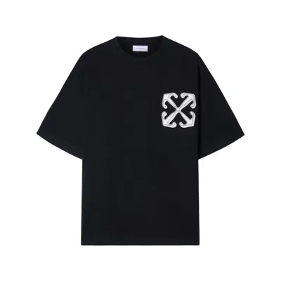 Off-white T-shirts In Blue