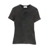 Off-white Short-sleeved T-shirt In Gray