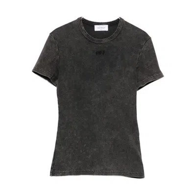 Off-white Short-sleeved T-shirt In Black
