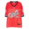 Off-white T-shirt In Red Polyester In Red