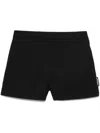 Off-white Tailored Black Shorts In Black