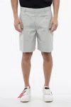 Off-white Tailored Heeavycot Shorts In Blue