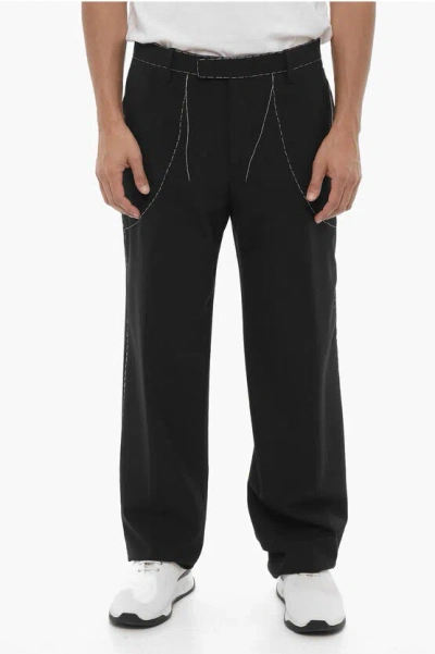 Off-white Tailoring Pants In Black