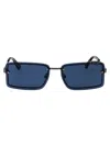 Off-white Tampa Sunglasses In Gunmetal Blue