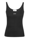 Off-white Off White Top In Black
