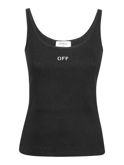 Off-white Tank Top In Black