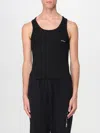 Off-white Off Bookish Rib Tanktop In Black