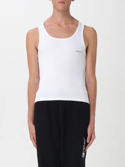 Off-white Tank Top  Men Color White