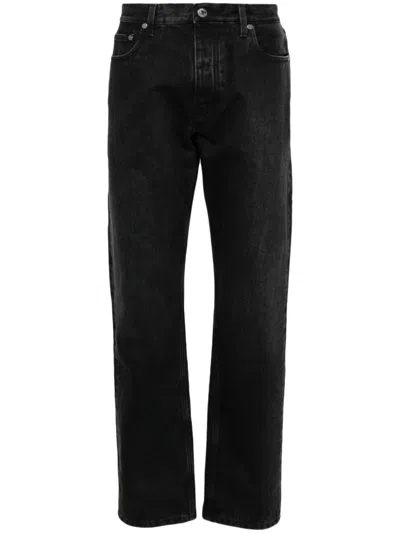 OFF-WHITE OFF WHITE TAPERED DENIM JEANS
