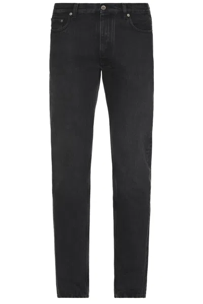 Off-white Tapered Jeans In Vintage Black