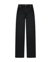 Off-white Arr Tab Logo-patch Tapered Jeans In Black