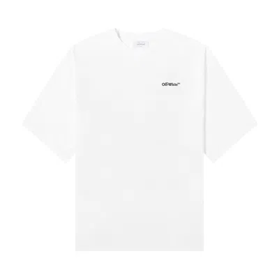 Pre-owned Off-white Tattoo Arrow Skate Short-sleeve T-shirt 'white/black' | Men's Size Xxl