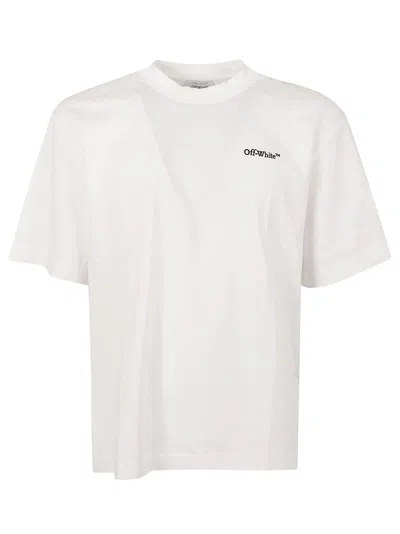 Off-white Tattoo Arrow Skate T-shirt In White/black
