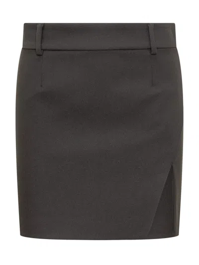 OFF-WHITE TECH DRILL MINI SKIRT