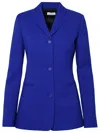 Off-white Tailored Blazer With Welt Pocket In Blue