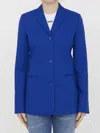 Off-white Tailored Blazer With Welt Pocket In Multi