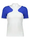 Off-white Active Tennis T-shirt With Logo Print In White