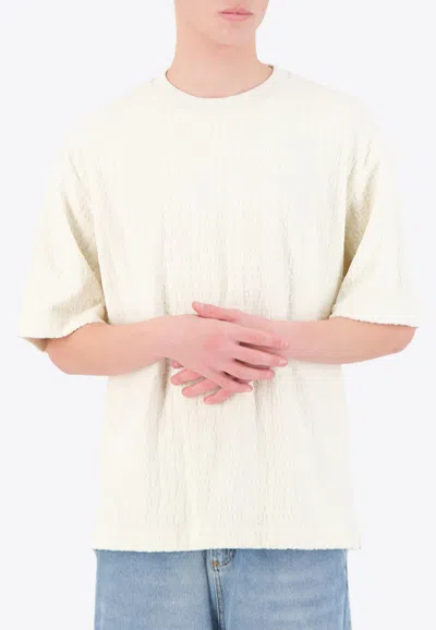 Off-white Terry Skate Short-sleeved T-shirt In White