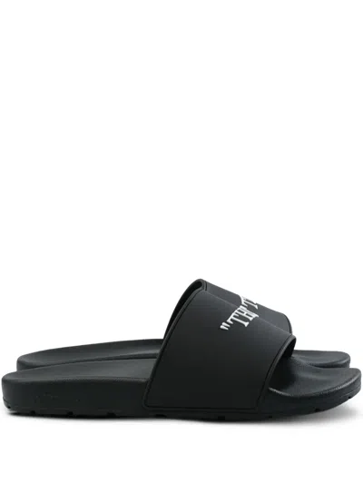OFF-WHITE TEXT-EMBELLISHED SLIDES