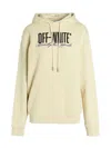 OFF-WHITE THE OPPOSITE SWEATSHIRT BEIGE