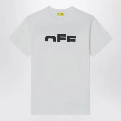 Off-white Off White™ The Type 徽标 T 恤 白色/黑色