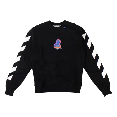 Pre-owned Off-white Thermo Men Sweatshirt 'black'