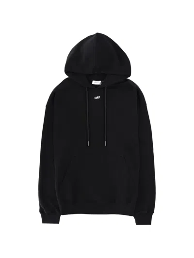 Off-white Thinkman Arrow Skate Hoodie In Black