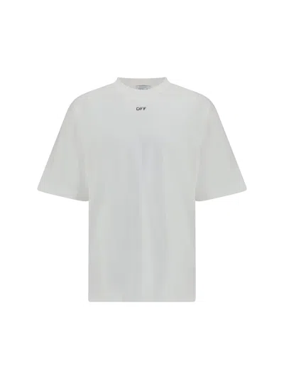 Off-white Thinkman Arrow Skate Logo Tee In Neutral