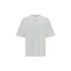 Off-white Thinkman Arrow Skate Logo Tee In White