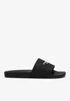 Off-white This That Embossed Rubber Slides In Black